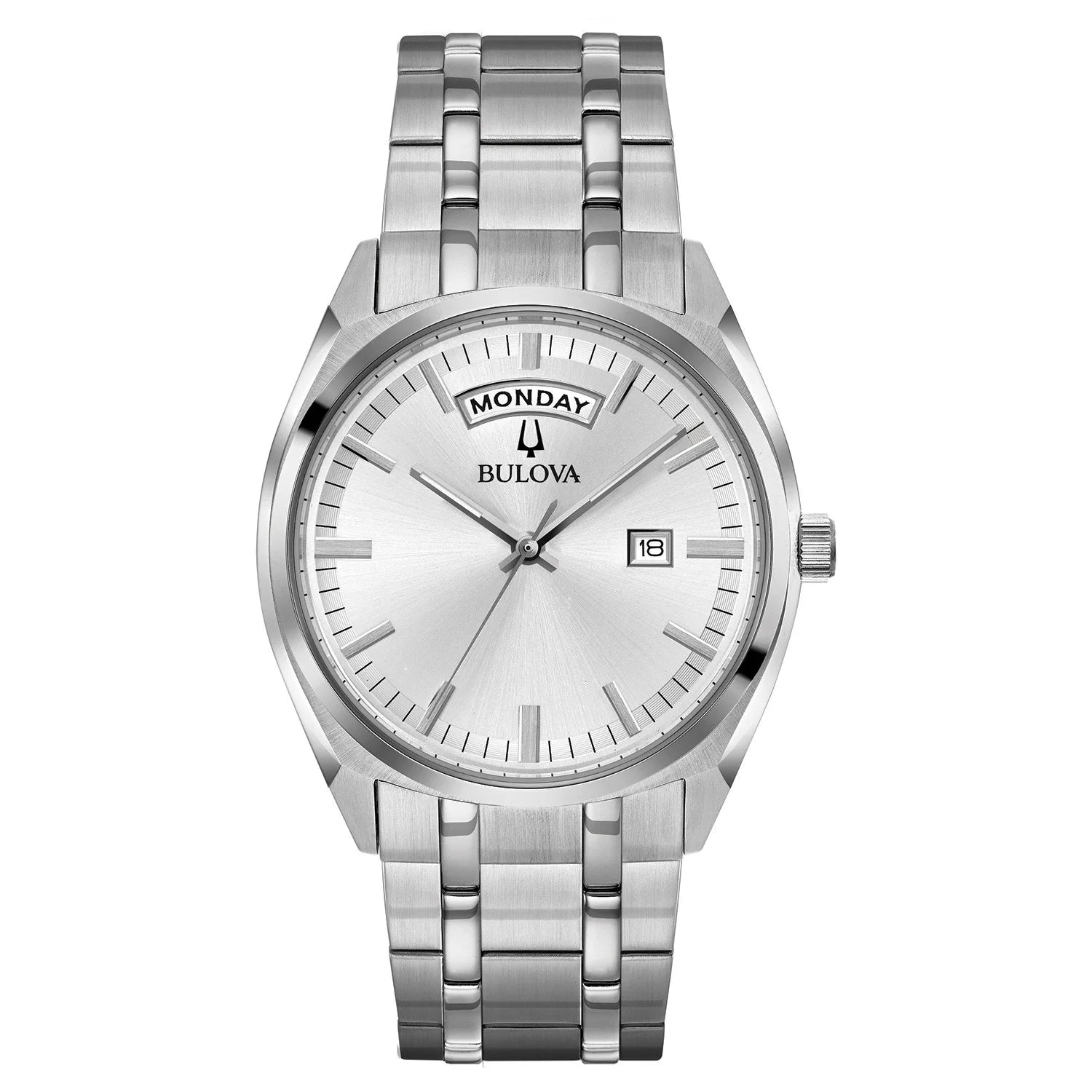 Men'S Classic Stainless Steel Watch 96C125