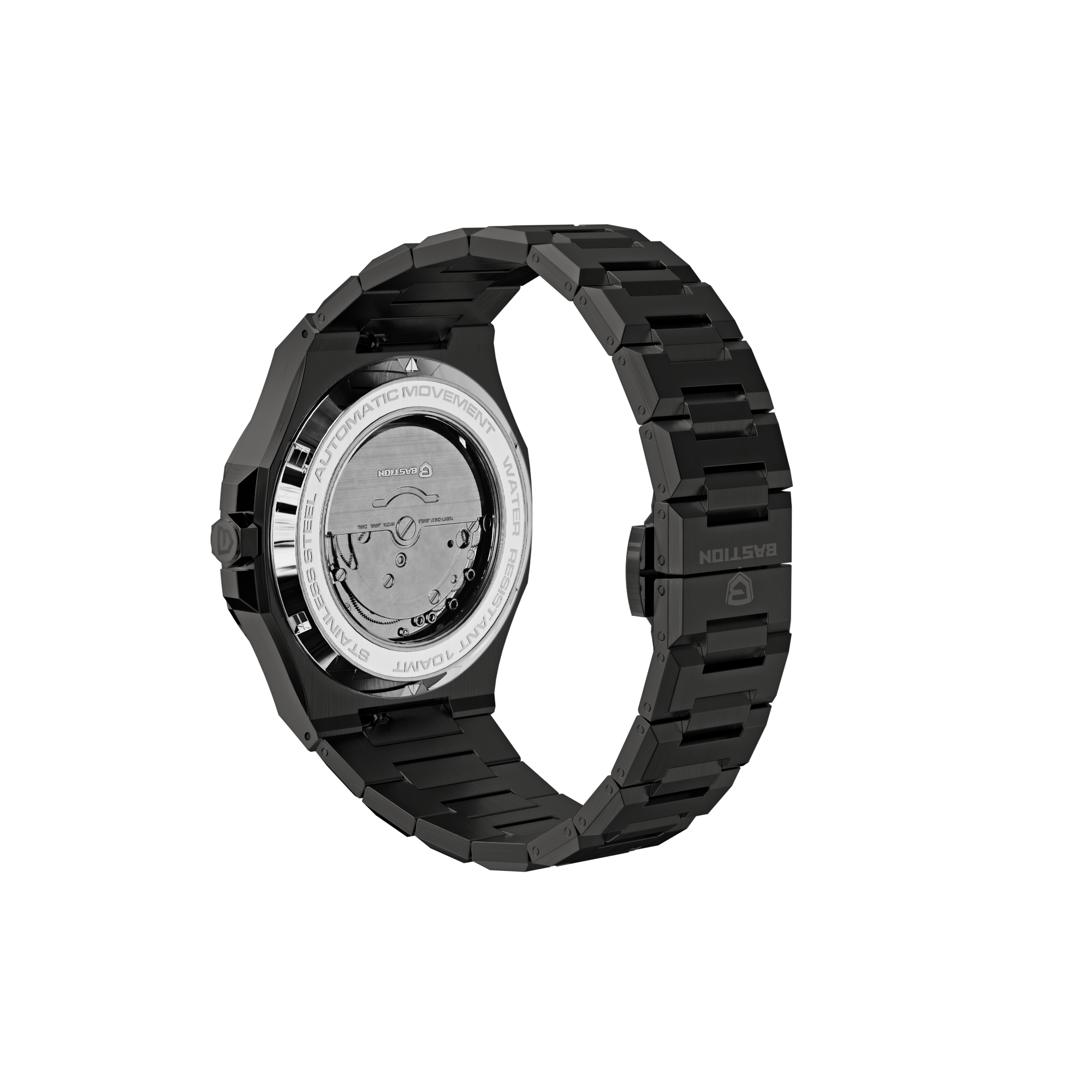 NOMAD - STAINLESS STEEL AUTOMATIC 42MM WATCH, WATERPROOF 10ATM (100m)