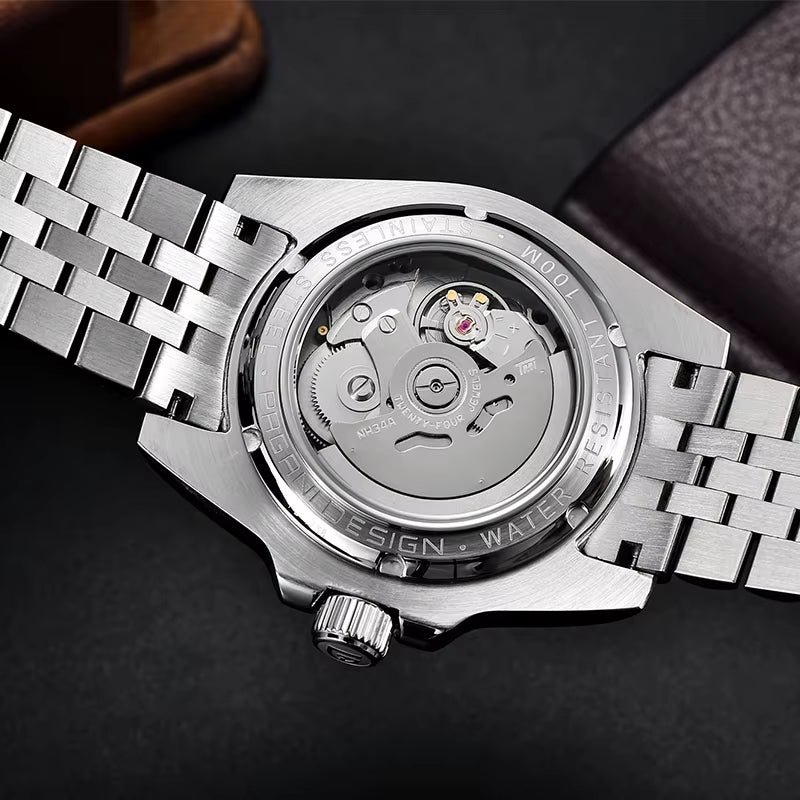 PAGANI DESIGN V4 40MM GMT NH34 Luxury Men'S Watches Top Fashion Automatic Mechanical Watches for Men Sapphire Waterproof Clock