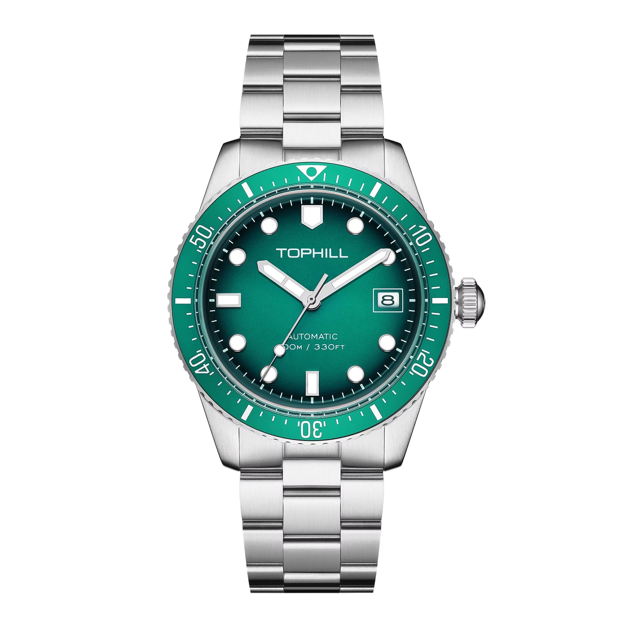 TOPHILL Watches Business Automatic Movement NH35 Mechanical Watches 10Bar Waterproof