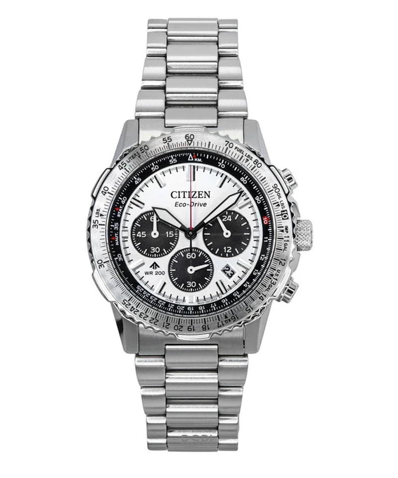 Promaster Navihawk Chronograph Silver Dial Men'S Watch CA4660-61A