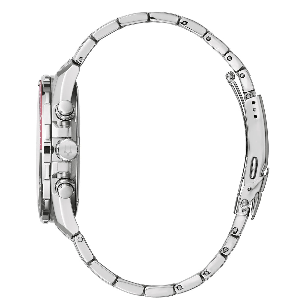 Men'S Stainless Steel Chronograph Watch 98B344