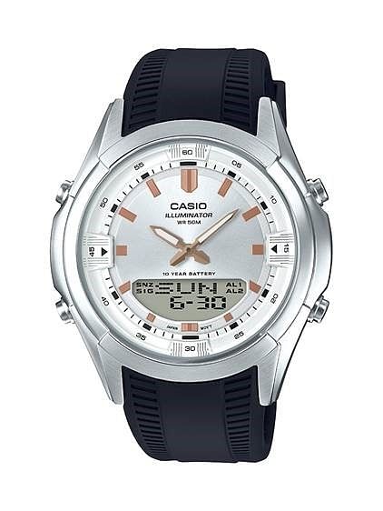 Casio Men's Analog Digital Black Resin Watch