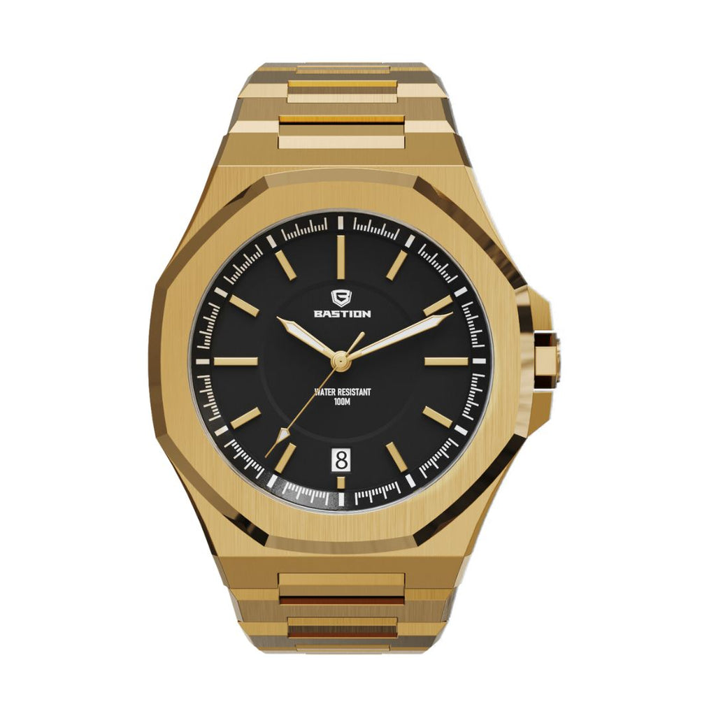 NOMAD - STAINLESS STEEL AUTOMATIC 42MM WATCH, WATERPROOF 10ATM (100m)