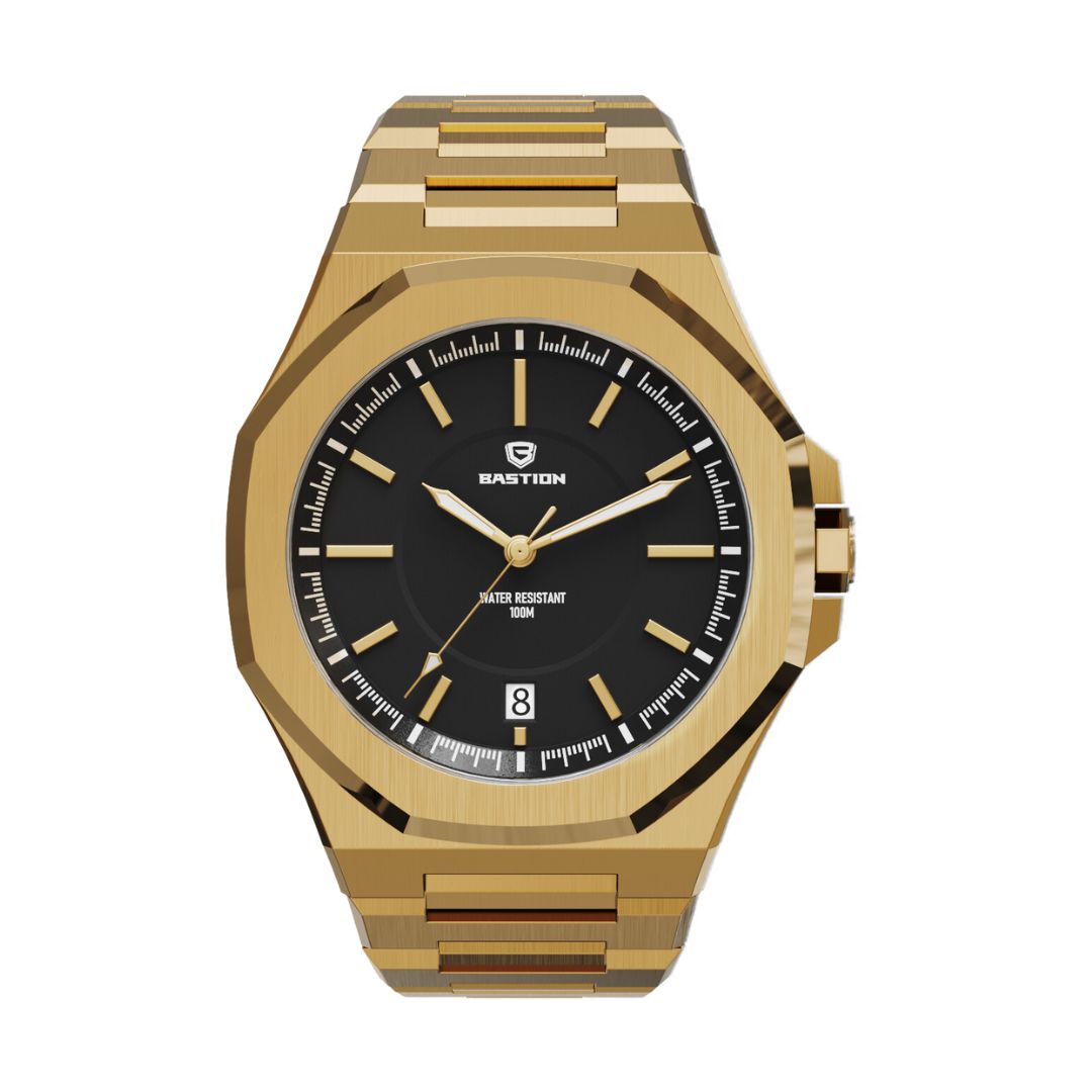 NOMAD - STAINLESS STEEL AUTOMATIC 42MM WATCH, WATERPROOF 10ATM (100m)