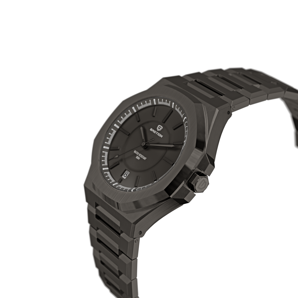 NOMAD - STAINLESS STEEL AUTOMATIC 42MM WATCH, WATERPROOF 10ATM (100m)