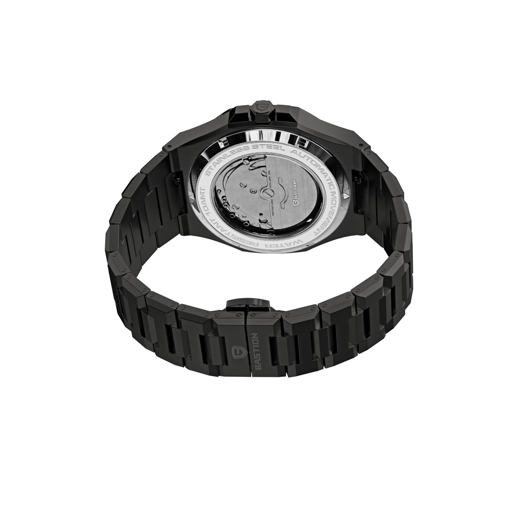 NOMAD - STAINLESS STEEL AUTOMATIC 42MM WATCH, WATERPROOF 10ATM (100m)