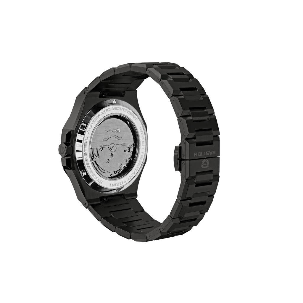 NOMAD - STAINLESS STEEL AUTOMATIC 42MM WATCH, WATERPROOF 10ATM (100m)