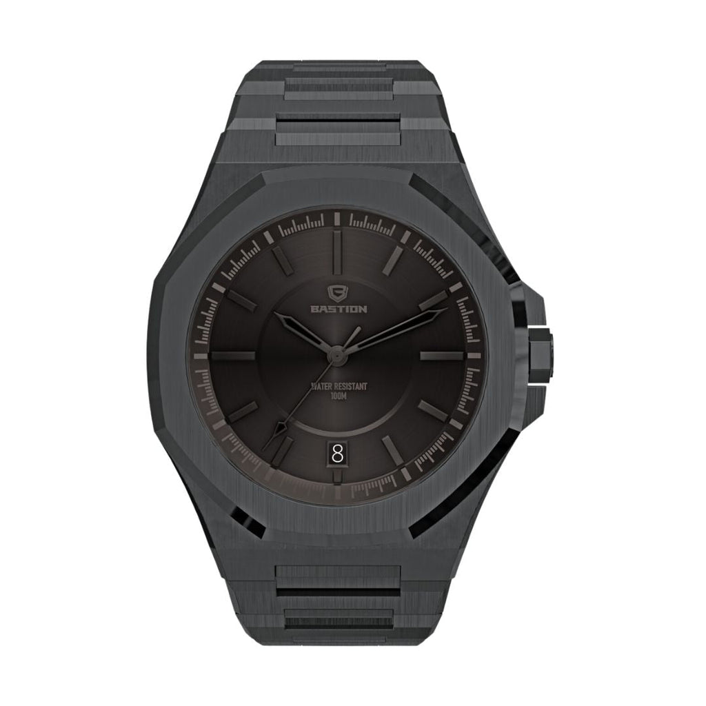 NOMAD - STAINLESS STEEL AUTOMATIC 42MM WATCH, WATERPROOF 10ATM (100m)