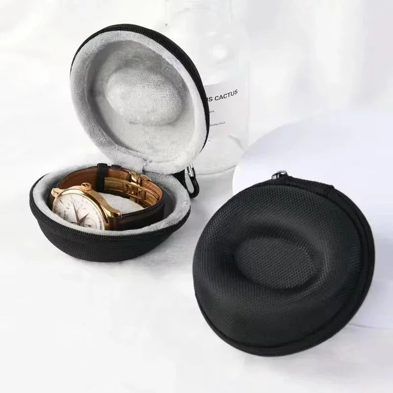 Portable Watch Travel Case EVA Watch Storage Box Waterproof Watch