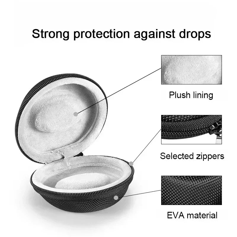 Portable Watch Travel Case EVA Watch Storage Box Waterproof Watch