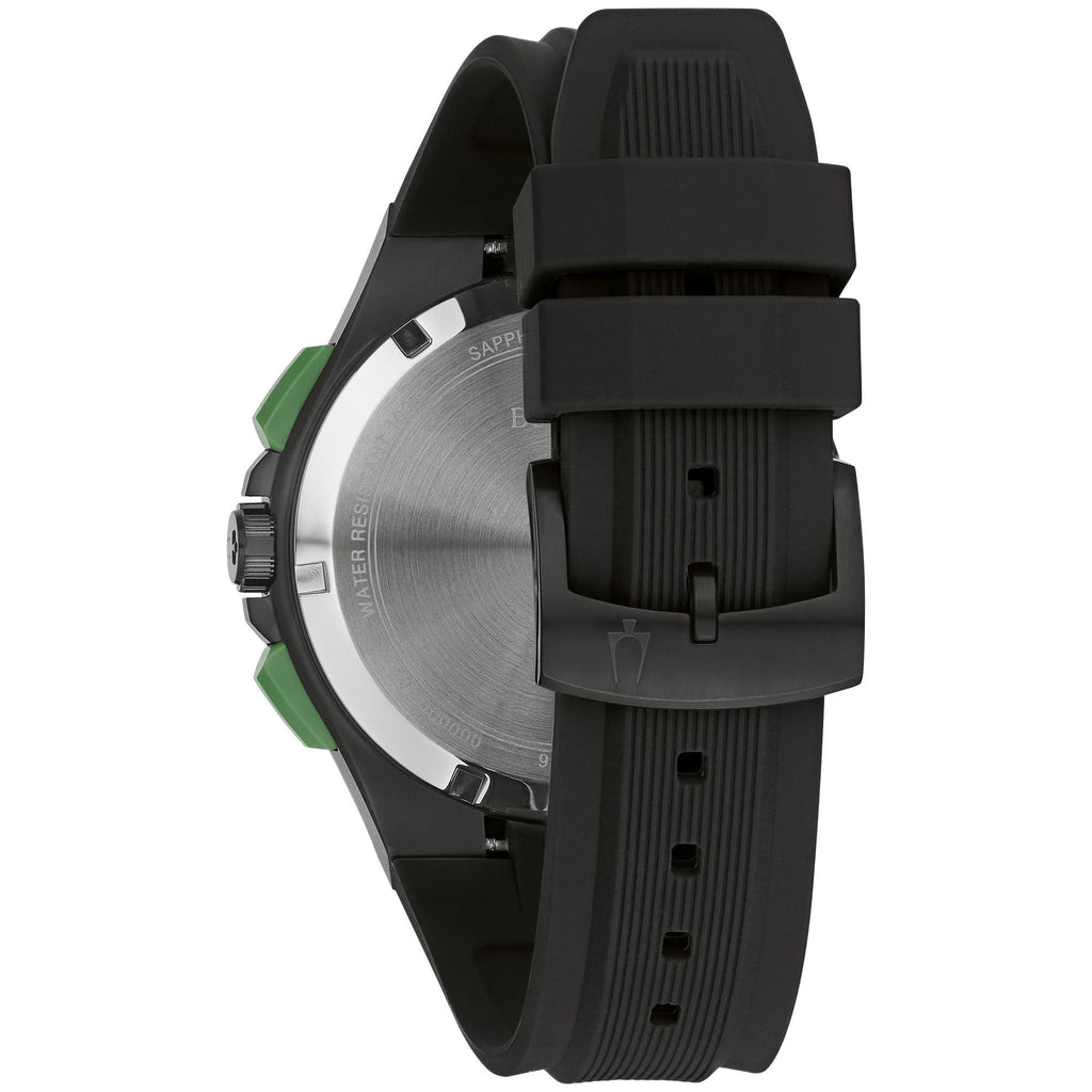 Men'S Maquina Black Dial Watch - 98B381