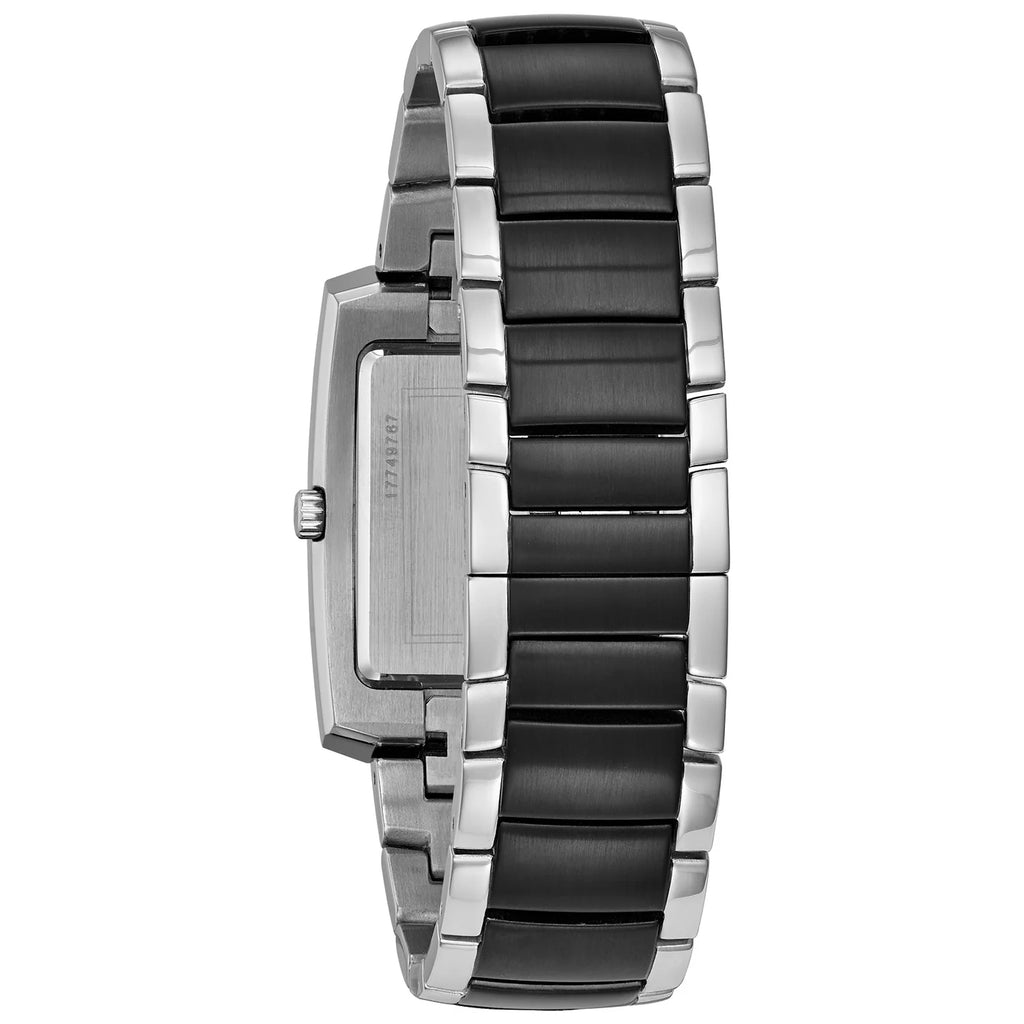 Dress Black Dial Two-Tone Men'S Watch 98A117